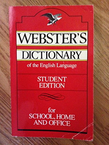 Beispielbild fr Webster's Dictionary of the English Language zum Verkauf von Wonder Book