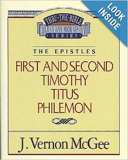 9780840733030: Thru the Bible Commentary: I and II Timothy- Titus- Philemon