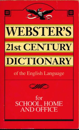9780840734273: Webster's 21st Century Dictionary Edition: Reprint