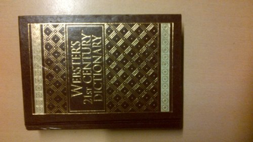 Imagen de archivo de Webster's 21st Century Dictionary a la venta por Better World Books