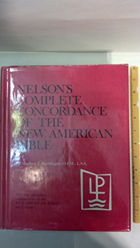 Stock image for Nelson's Complete Concordance of the New American Bible for sale by Gulf Coast Books