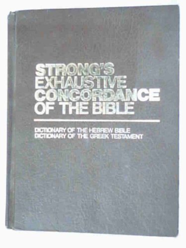 Imagen de archivo de Strong's Exhaustive Concordance of the Bible a la venta por HPB-Red