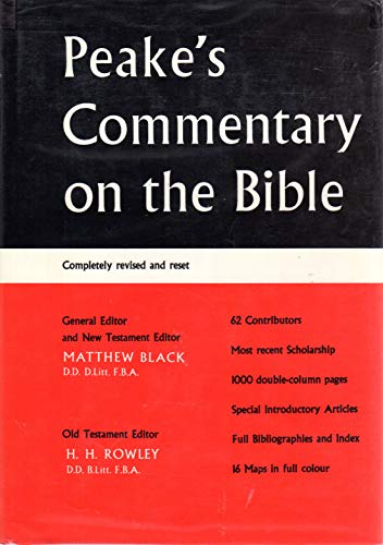 9780840750198: Peake's Commentary on the Bible
