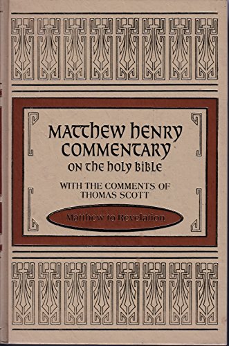 Commentary On the Holy Bible, JOB TO MALACHI