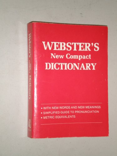 Stock image for Webster's new compact dictionary for sale by SecondSale