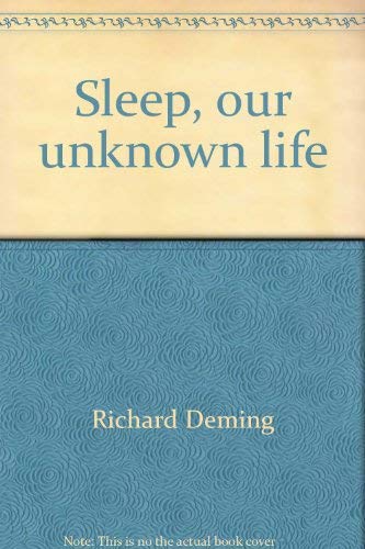 Imagen de archivo de Sleep, Our Unknown Life a la venta por Alf Books