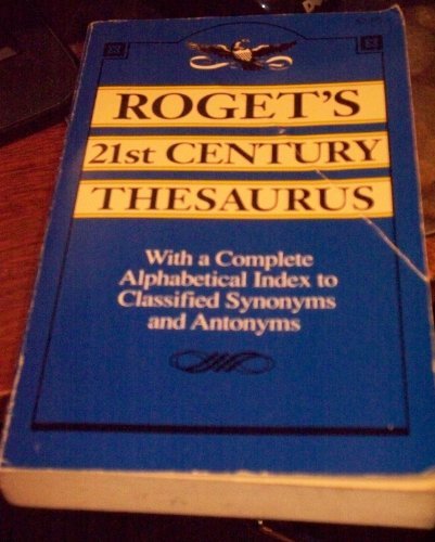 Beispielbild fr Roget's 21st Century Thesaurus zum Verkauf von Ragged Media