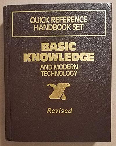 9780840768445: Basic Knowledge and Modern Technology Guick Reference Handbook Set. Revised Edition
