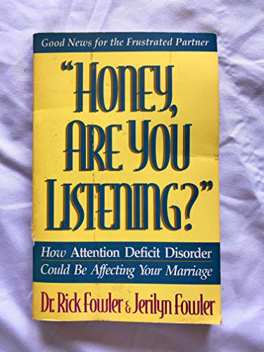 Stock image for Honey, Are You Listening? (Minirth Meier New Life Clinic) for sale by Front Cover Books