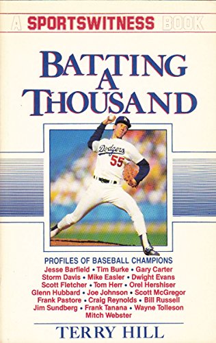 Beispielbild fr Batting a Thousand (Sports Witness Series) zum Verkauf von Wonder Book