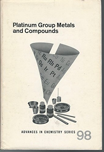 9780841201354: Platinum group metals and compounds;: A symposium sponsored by the Division of Inorganic Chemistry at the 158th meeting of the American Chemical Society, ... 8-9, 1969 (Advances in chemistry series)