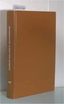 Imagen de archivo de Instrumentation in Analytical Chemistry a la venta por Better World Books