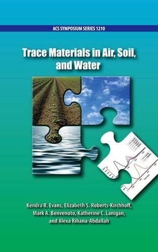 Imagen de archivo de Trace Materials in Air, Soil, and Water (ACS Symposium) a la venta por Books Puddle