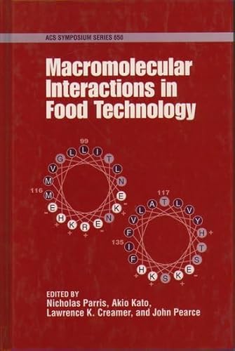 Stock image for Macromolecular Interactions in Food Technology for sale by Better World Books