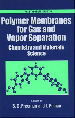 Stock image for Polymer Membranes for Gas and Vapor Separation: Chemistry and Materials Science (ACS Symposium Series) Freeman, Benny D. and Pinnau, Ingo for sale by Particular Things