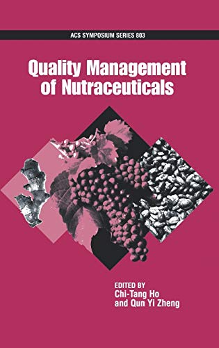 Stock image for Quality Management of Nutraceuticals for sale by Rob the Book Man
