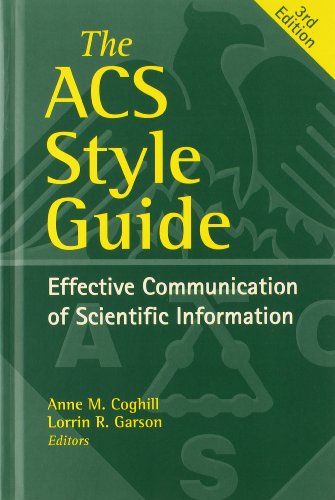 Imagen de archivo de The ACS Style Guide: Effective Communication of Scientific Information (An American Chemical Society Publication) a la venta por New Legacy Books