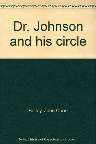 Stock image for Dr. Johnson and His Circle for sale by Lee Madden, Book Dealer