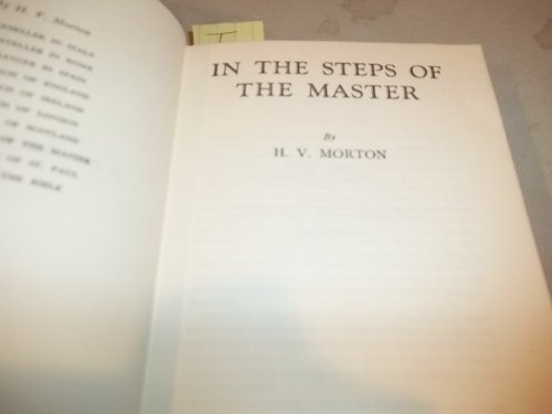 9780841466784: IN THE STEPS OF THE MASTER