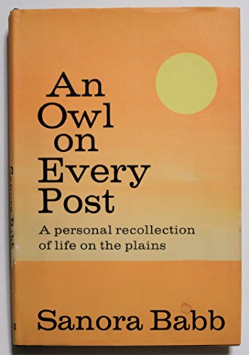 9780841500372: AN OWL ON EVERY POST