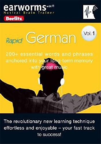 9780841600485: Earworms Rapid German: 200+ Essential Words and Phrases Anchored into Your Long-term Memory With Great Music