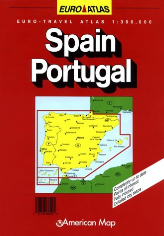 Beispielbild fr Euroatlas Spain Portugal zum Verkauf von Half Price Books Inc.