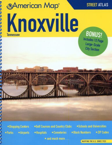 Stock image for Knoxville Tennessee Street Atlas for sale by The Last Book Store