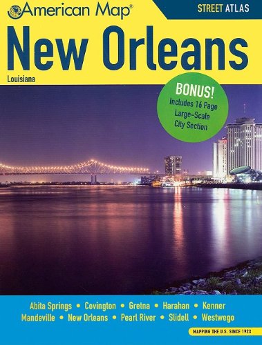 New Orleans LA Atlas (9780841614550) by American Map