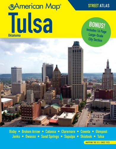 Tulsa OK Atlas (9780841616929) by American Map