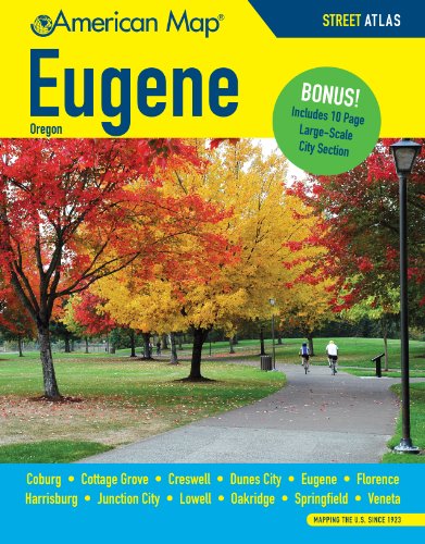 Eugene OR Street Atlas (9780841617247) by American Map