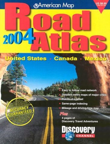 9780841617896: AMC US/Canada/Mexico Road Atlas 2004