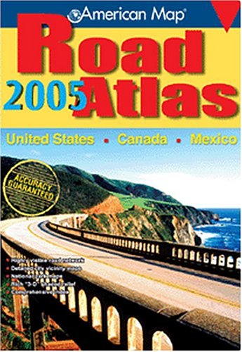 Stock image for American Map Road Atlas 2005 United States, Canada, Mexico for sale by Ergodebooks
