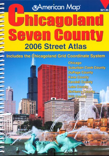 9780841626485: Amereican Map Chicagoland Seven County 2006