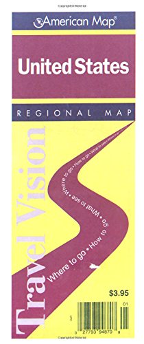 Beispielbild fr U.S. Regional Map, Travel Vision zum Verkauf von Wonder Book