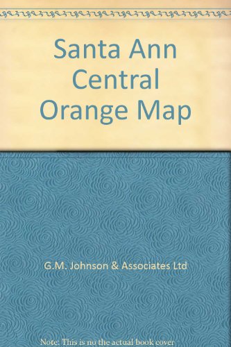 Beispielbild fr Santa Ann Central Orange Map zum Verkauf von Newsboy Books