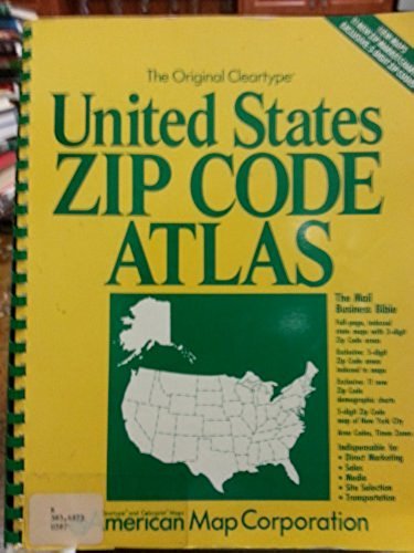 Beispielbild fr The Original Cleartype United States Zip Code Atlas zum Verkauf von Wonder Book