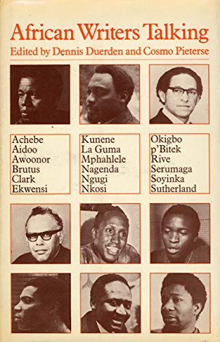 Stock image for African Writers Talking. A Collection of Radio Interviews for sale by Sandhill Books