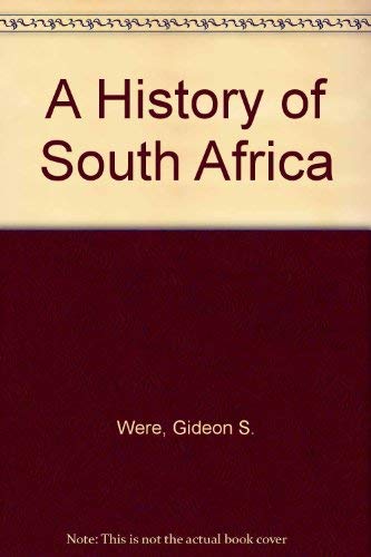 Stock image for A History of South Africa for sale by Emily's Books
