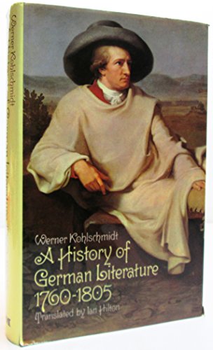 9780841901957: History of German Literature, 1760-1805