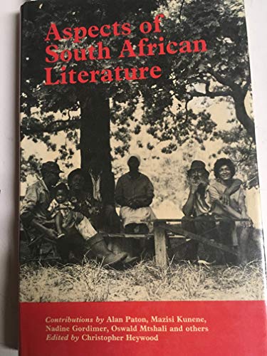 Beispielbild fr Aspects of South African Literature zum Verkauf von Montclair Book Center
