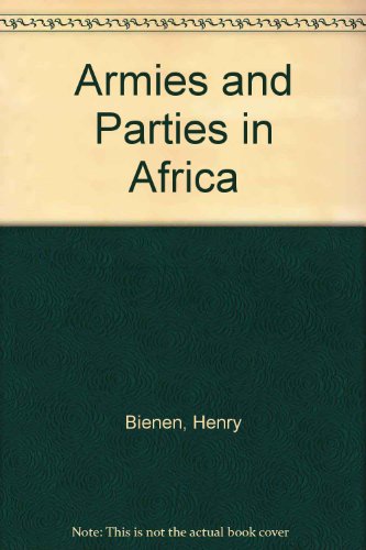 Imagen de archivo de Armies and Parties in Africa a la venta por Better World Books