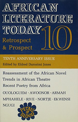 Stock image for African Literature Today : Retrospect and Prospect for sale by Better World Books