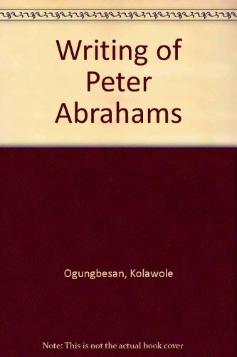 9780841904804: Writing of Peter Abraham's