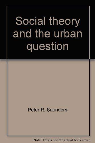 9780841906228: Social theory and the urban question