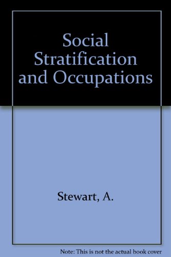 Stock image for Social Stratification and Occupations for sale by Better World Books