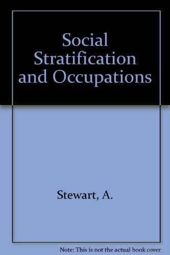 9780841906303: Social Stratification and Occupation