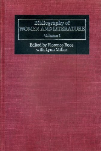 Bibliography of Women and Literature (2 volumes)