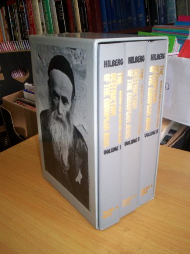 9780841908321: The Destruction of the European Jews: 3 Volume Boxed Set