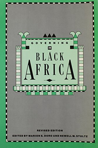 Stock image for Governing in Black Africa for sale by Hay-on-Wye Booksellers