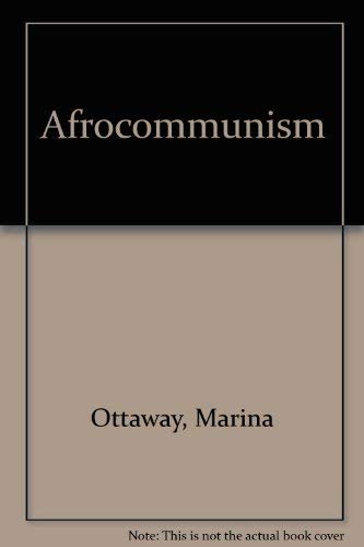 9780841910348: Afrocommunism